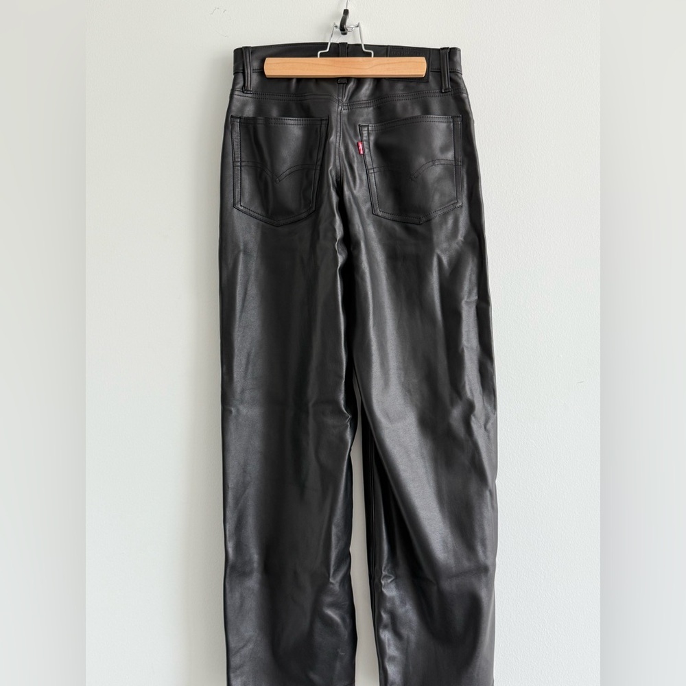 Levi's Women's Black Baggy Dad Jeans